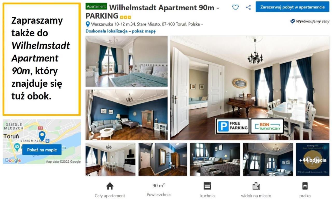 Wilhelmstadt Apartment 60M - Parking Torun Ngoại thất bức ảnh